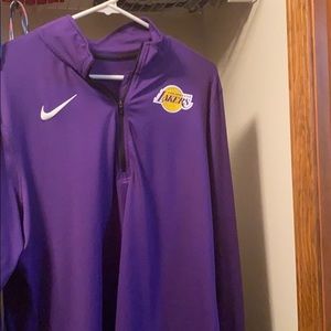 Nike NBA Lakers 3/4 zip sweater XXL